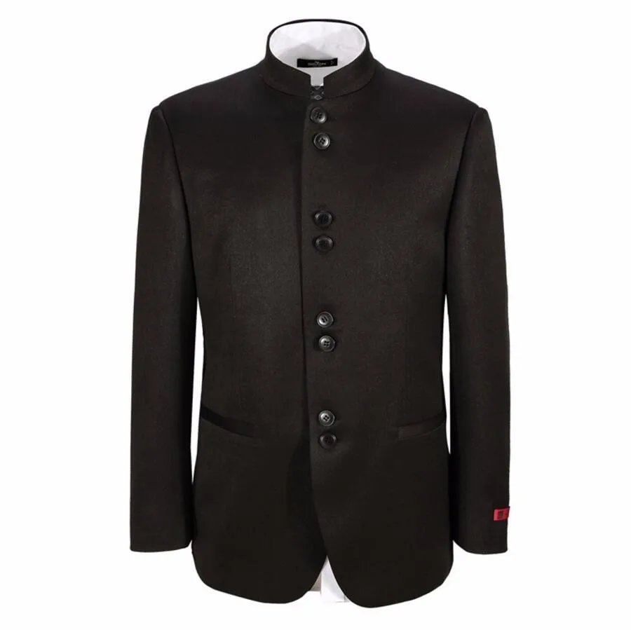 

Fashion classic men's solid color lapel single-breasted Slim suit jacket official business suit jacket factory tailor-made