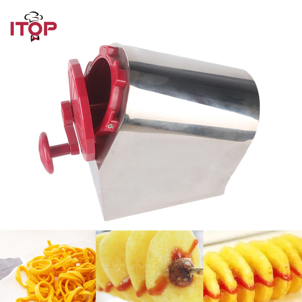 Come Read g 安い Itopスパイラルポテトカッターポテト ポテトタワーマシンをひねっ スパ イラルポテト ホットドッグチップ3モデル 通販 価格