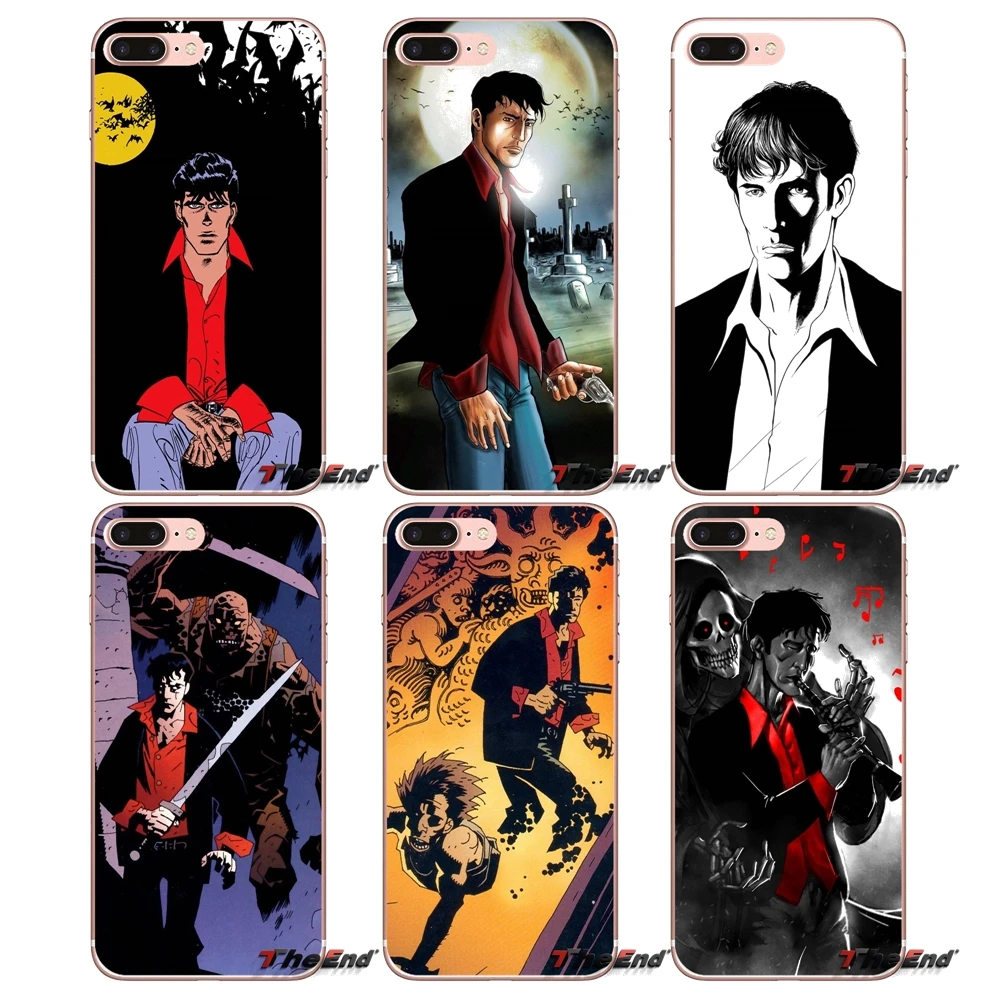 

For Samsung Galaxy S3 S4 S5 MINI S6 S7 edge S8 Plus Note 2 3 4 5 Grand Core Prime Dylan Dog Dead of Night 2010 Soft TPU Case