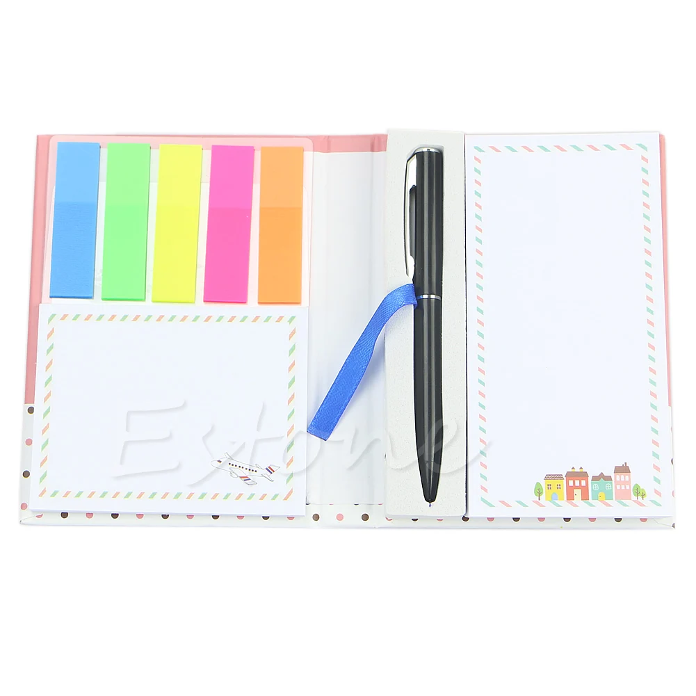 New Creative cute Hardcover Memo Pad Post It Notepad Sticky Notes paper Kawaii school office supply Stationery