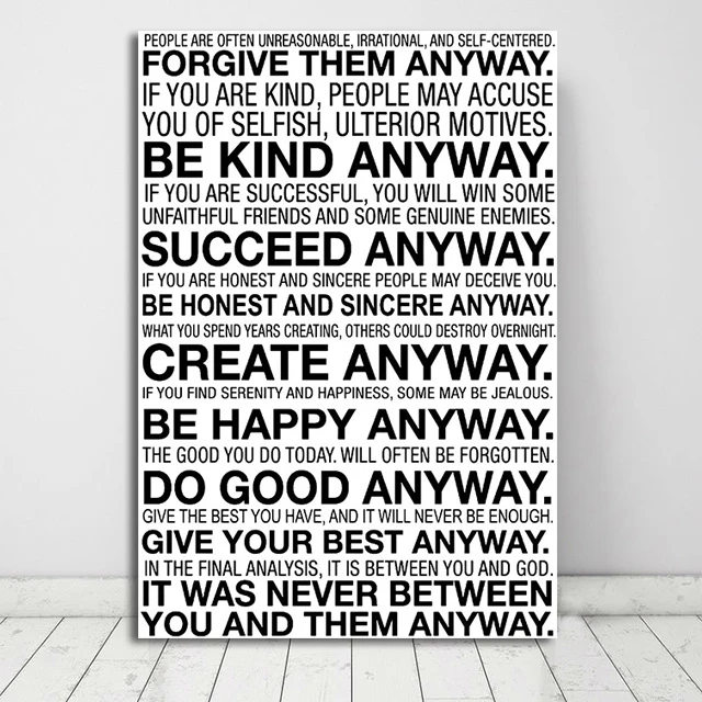 Wake-Up-And-Make-Up-Canvas-Art-Print-Painting-Poster-Encourage-Quote-Bedroom-Beauty-Salon-Shop