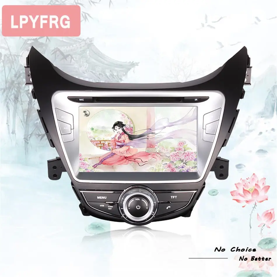 Clearance 4G RAM FOR HYUNDAI ELANTRA 2011/ I35/ AVANTE 2013 Android 9.0 Car DVD player gps audio tape recorder auto stereo support DAB+ 2