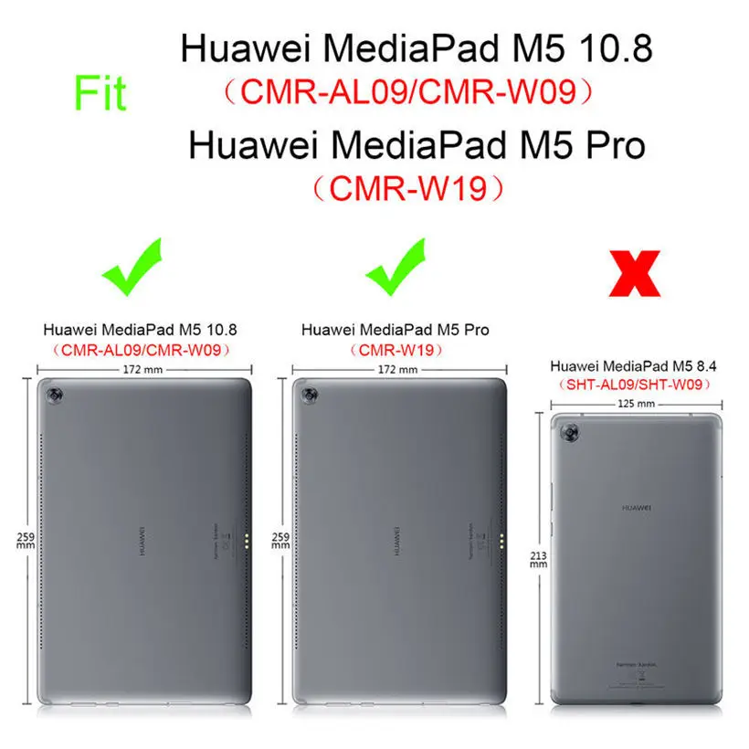 Чехол для huawei MediaPad M5 Pro 10 10,8 CMR-AL09 CMR-W09 CMR-W19/AL19 принципиально планшеты кремния+ ткань из искусственной кожи кожа+ пленка+ ручка