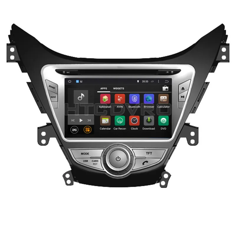 Excellent YMODVHT 8inch 4G Octa Core Android 9.0 7.1 Car DVD Player for Hyundai Elantra/MD 2011 2012 2013Auto RDS Radio Audio Video Stereo 1