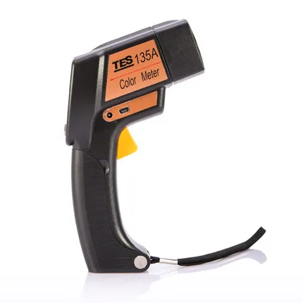 TES-135A измеритель цвета, цветной измеритель с USB регистратором данных