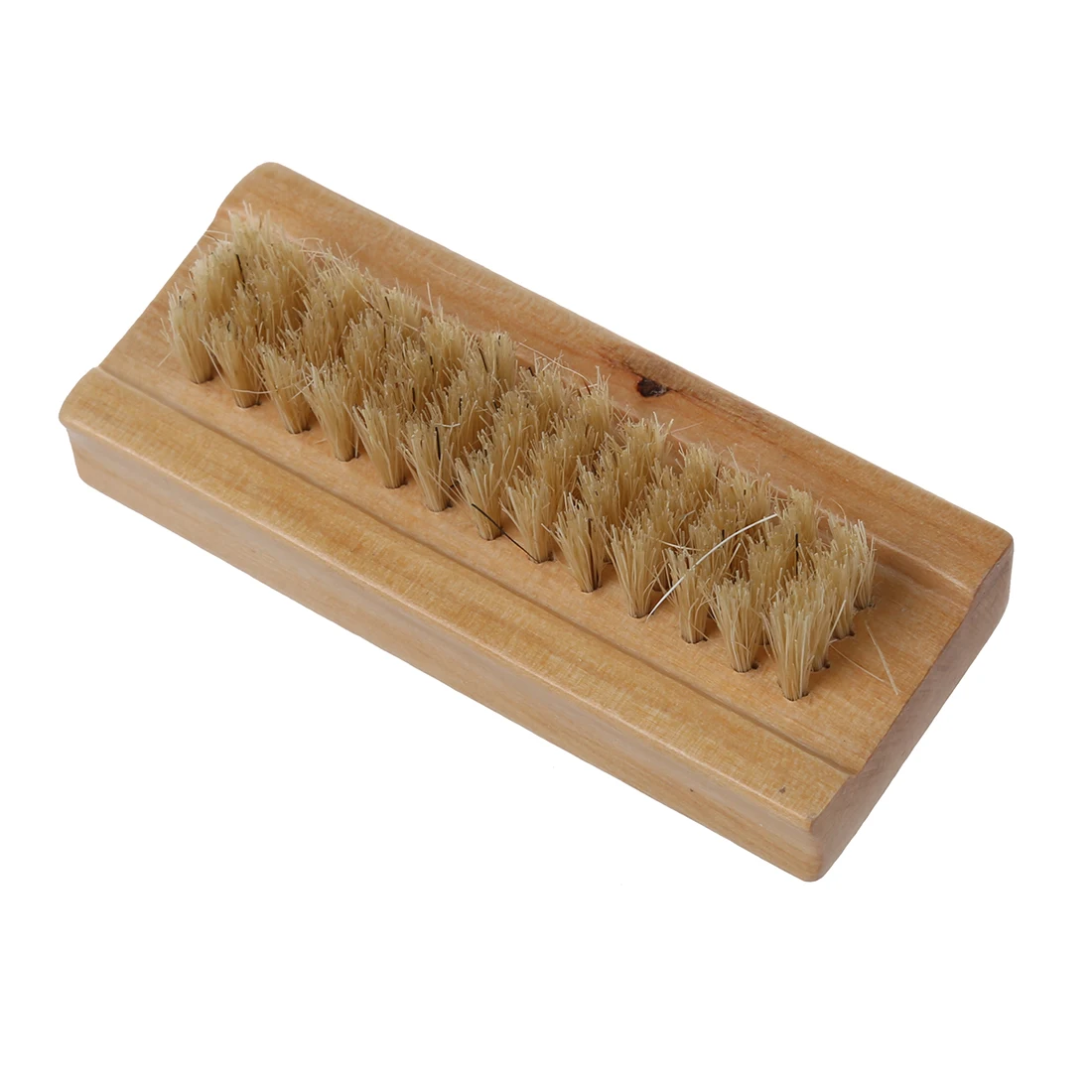 UESH Wooden Double Sided Handle Nylon Bristle Manicure Pedicure