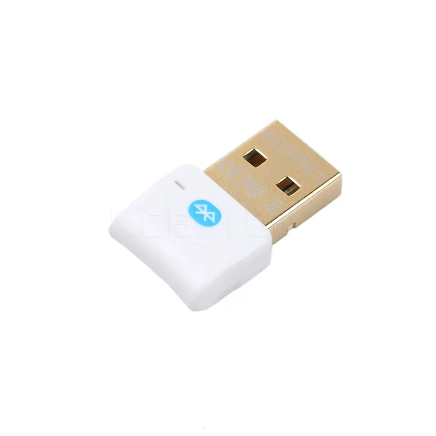 Kebidu USB Bluetooth передатчик приемник 4,0 адаптер ключ беспроводные наушники ПК музыкальный рецептор аудио Bluetooth Adaptador - Цвет: White