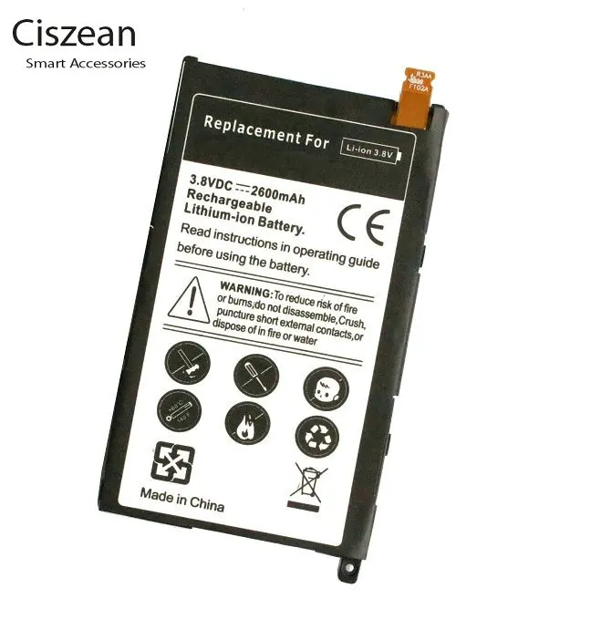1 шт. 2600 мАч запасная батарея для Z1 mini D5503 Compact M51w LIS1529ERPC Бесплатная доставка |