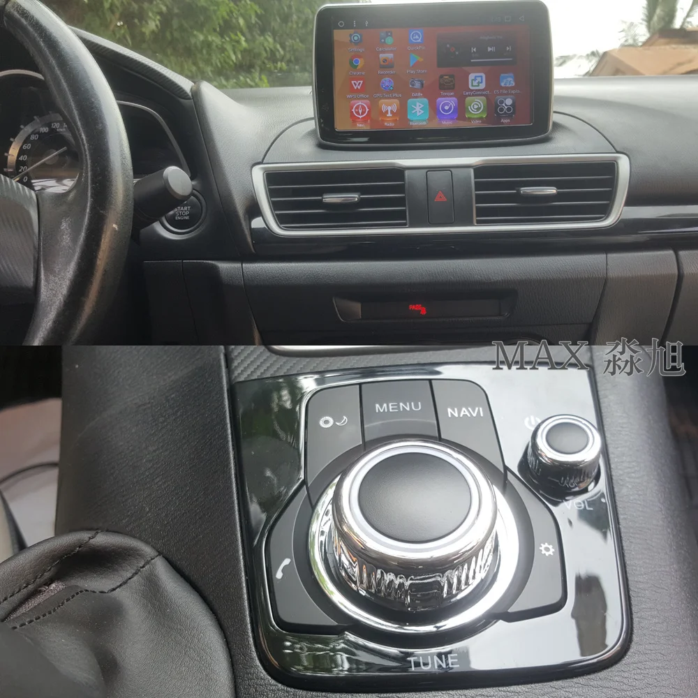 MAX для MAZDA 3 Axela 2014 2015 2016 2017 2018 автомобильное радио Android 8 1 RDS 4G WiFi Bluetooth Вызов/Музыка SWC