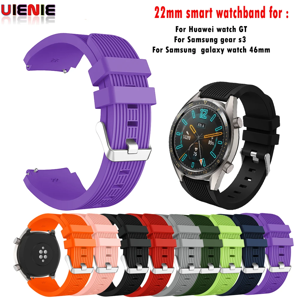 

smart watch accessory For Samsung Galaxy watch 46mm gear s3 22mm watch band for huawei watch gt strap correa /amazfit 2 bracelet