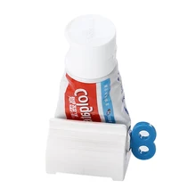 Удобный зубная паста прокатки труб дозатор зубной пасты стенд держатель Аксессуары для ванной комнаты