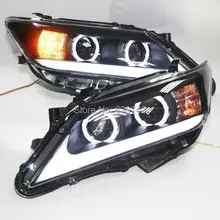 Camry 2012 LED Глава Лампы для мотоциклов Ангельские глазки ZM Тип
