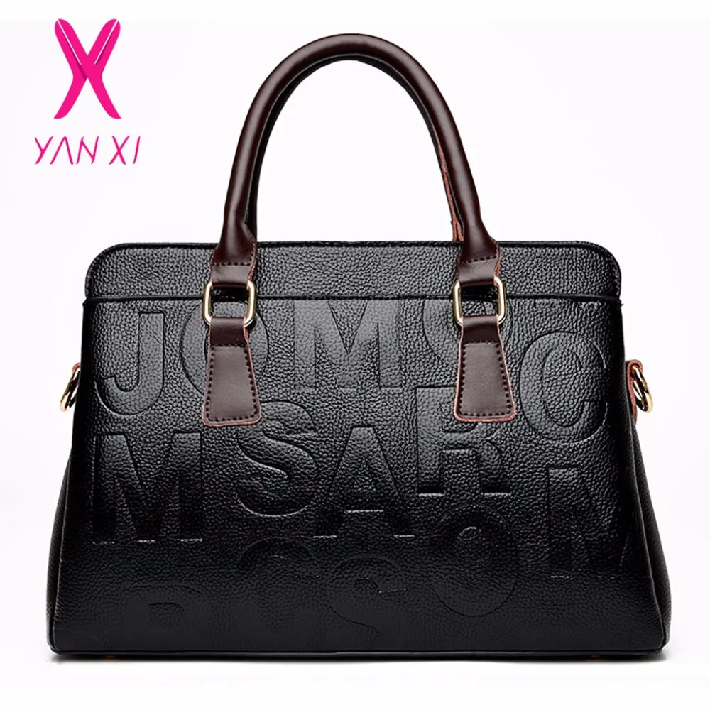 YANXI Factory Outlet Embossed Vintage Designer Tote Fashion Bags