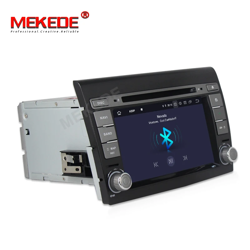 Sale MEKEDE PX30 Car Multimedia Player Android 9.0 GPS 2 Din Stereo System For Fiat/Bravo 2007-2012  2GB RAM Radio am fm Wifi USB 2