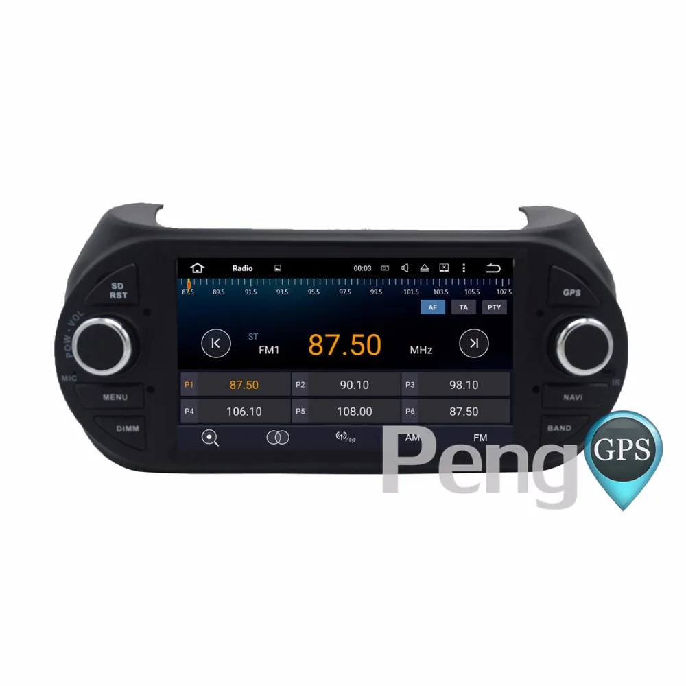 Best 2 Din Android 8.0 Car Radio DVD GPS Navigation for FIAT Fiorino Qubo Citroen Nemo Peugeot Bipper 2008-2016 Autostereo Headnnit 2