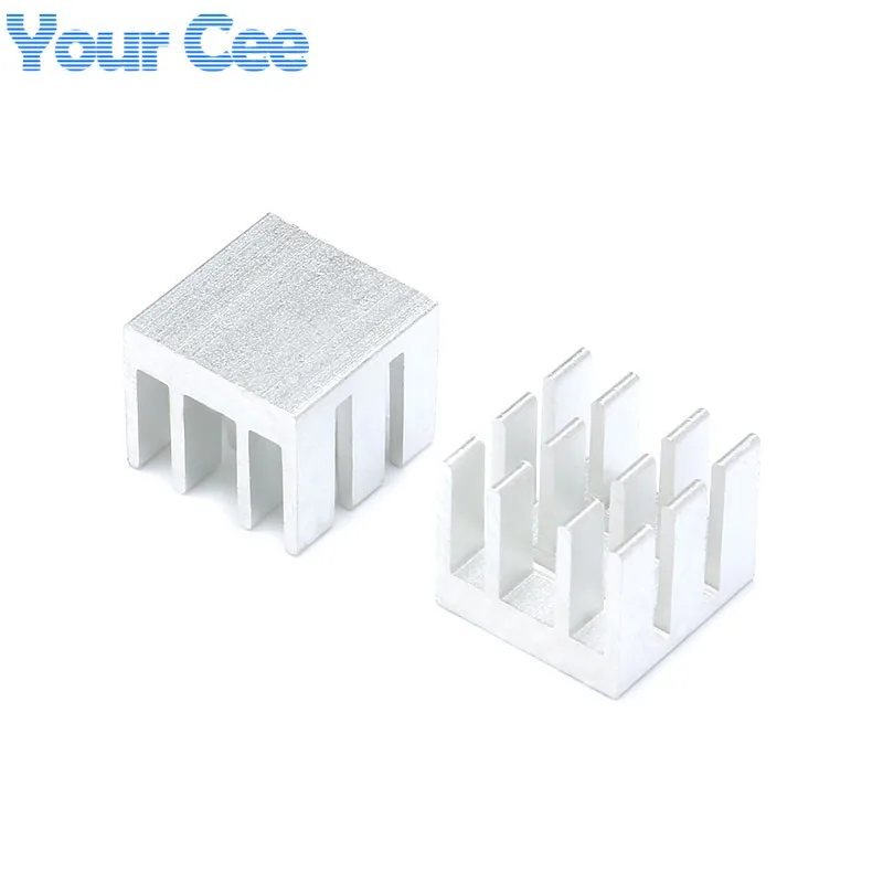 10 pcs Cooler Radiator Heatsink Cooling Fin Aluminum Heat