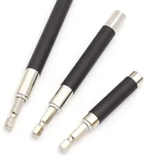 80 мм Телескопический шатун 150 мм шестигранный хвостовик Соединительный рукав 120 мм Длинный шатун шестигранный быстросъемный самоблокирующийся стержень