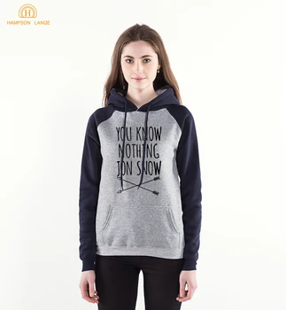 

Games Of Thrones Pink Raglan Hoodies 2020 Spring Winter Warm Fleece Sweatshirts Women Kawaii Long Sleeve Hooded K-pop Pullovers