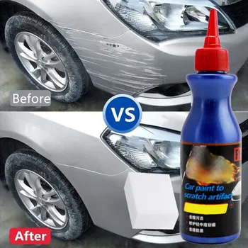 

1PC car scraping remover paint maintenance wax scratch repair remover care polishing liquid cleaning car paint surface 100ML