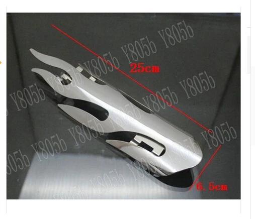 9 &quotпламя выхлопной тепловой щит для Yamaha VStar 400 650 1100 1300 Virago Xv 250 535 750 Road Star на