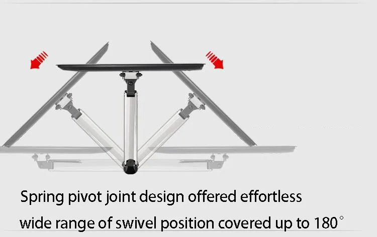 Светодио дный ЖК-дисплей ТВ настенное крепление 3"-40" NB F200 весна газа полный движения выдвижной вращения монитор держатель нагрузки Ёмкость 11~ 22lbs(5~ 10kgs