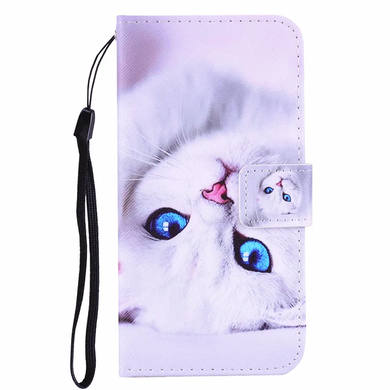Кожаный чехол книжка для Samsung Galaxy S7 Edge S8 S9 S10 Plus S5 Neo A3 A5 J3 J5 2017 J4 J6 A7 2018 M10 M20 M30 A30