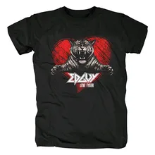 16 дизайнов Edguy Tiger Joker Rock модный бренд для мужчин и женщин рубашка 3D тяжелый металл в стиле панк готик фитнес camiseta скейтборд