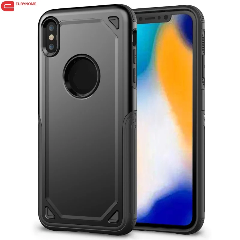 Case For Iphone XS MAX X For Iphone XR Case Shockproof Silicone Anti-Skid Plastic Cover for Iphone XR XS MAX Case