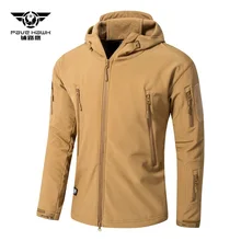 Autumn Winter men's soft shell jacket male warm fleece Liner hunting coat Outdoor sport combat softshell Camping & hiking jacket camping hiking clothing sport jacket hunting clothes outdoor fleece jacket winter sports jacket tech fleece travel jacket