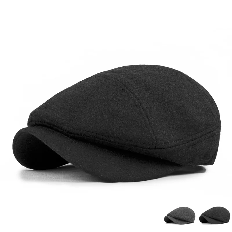 2018 Limited Real Adult Men Wool The Streets Hat Male Autumn And Winter