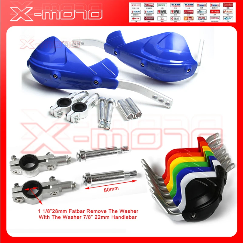 Universal HandGuards Hand Guards Brush Bar For Dirt Bike Motocross