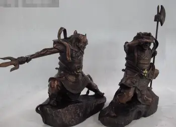 

Feng shui Copper clairvoyance Omniscient Warrior general God Buddha Statue