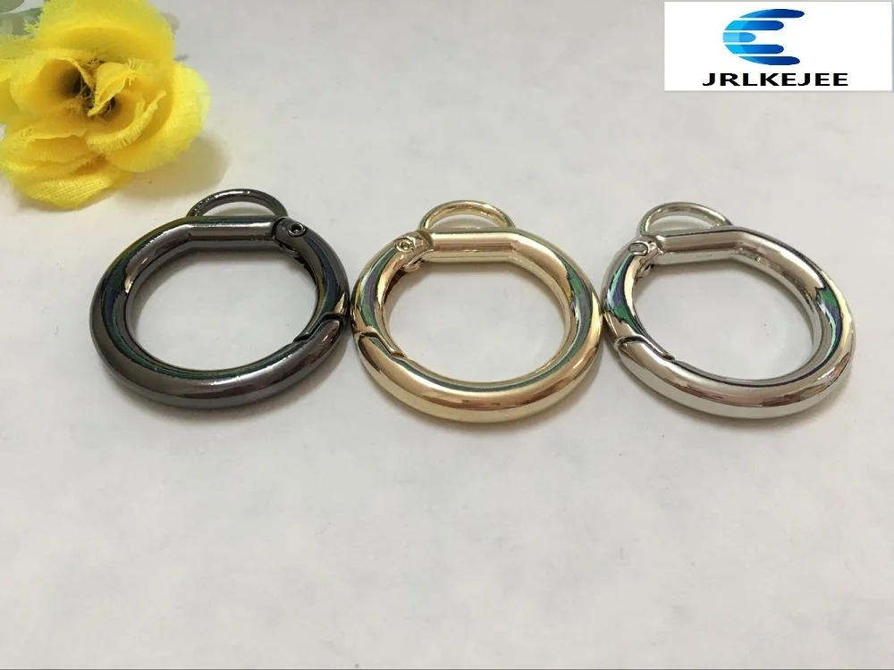 Бесплатная доставка (10 шт./лот) металлические аксессуары DIY сумка крюк пряжки 2.5 см