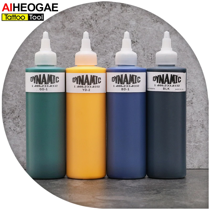 High Quality Dynamic Tattoo Ink for Tattoo Kit 8 Colos 8OZ Tattoo