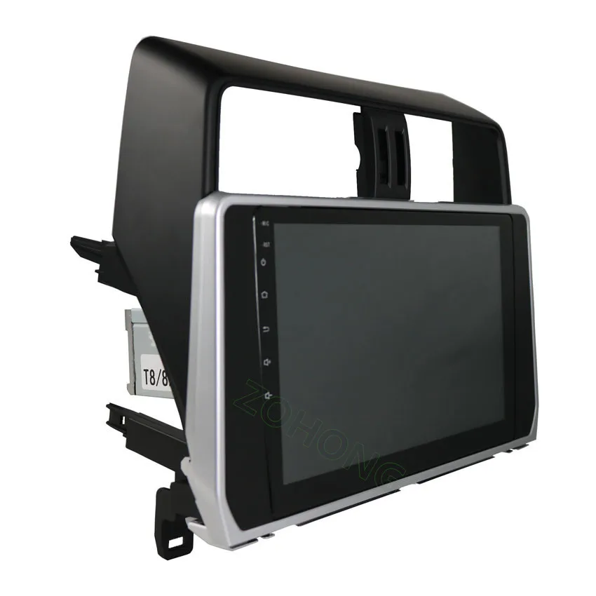 Excellent 2.5D 10.2 inch Octa 8 Core 2G+32Gb Android Car DVD Player for Toyota Land cruiser Prado 150 2018 2019 autoadio GPS Navigation BT 4
