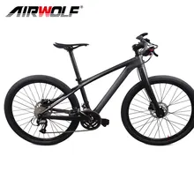 Airwolf углерода горного велосипеда 26er Сверхлегкий 9 кг, углеродный руль для велосипеда 27 скоростной велосипед дисковый тормоз для детей горный велосипед Bicicletas