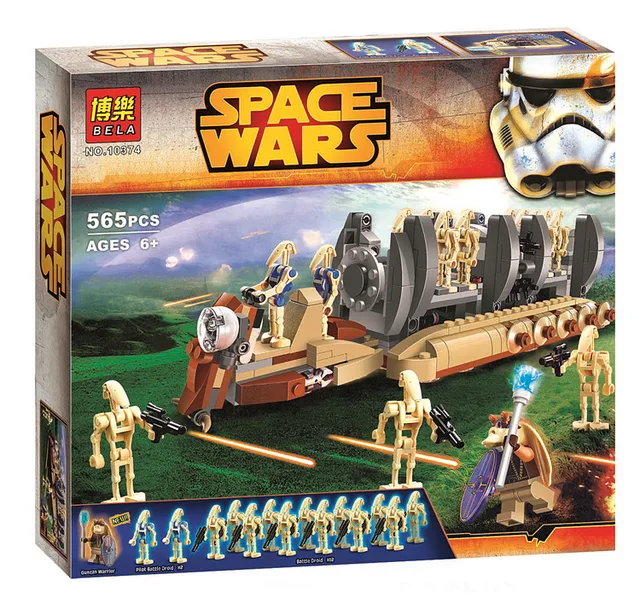 Compatible With Legoe Space wars Building Blocks Bricks Battle Droid Troop Carrier Building