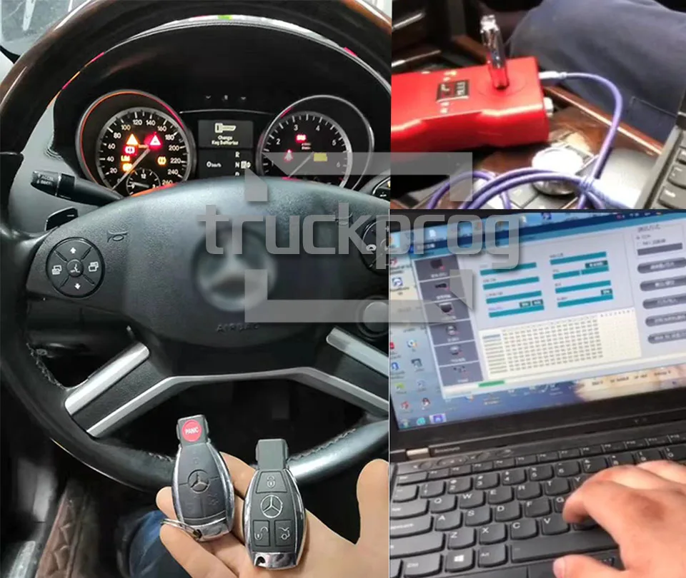 CGDI Prog MB Поддержка всех ключей Lost Key программист ELV симулятор ремонт адаптер OBD2 кабель CGDI для Benz ключи Программирование инструмент