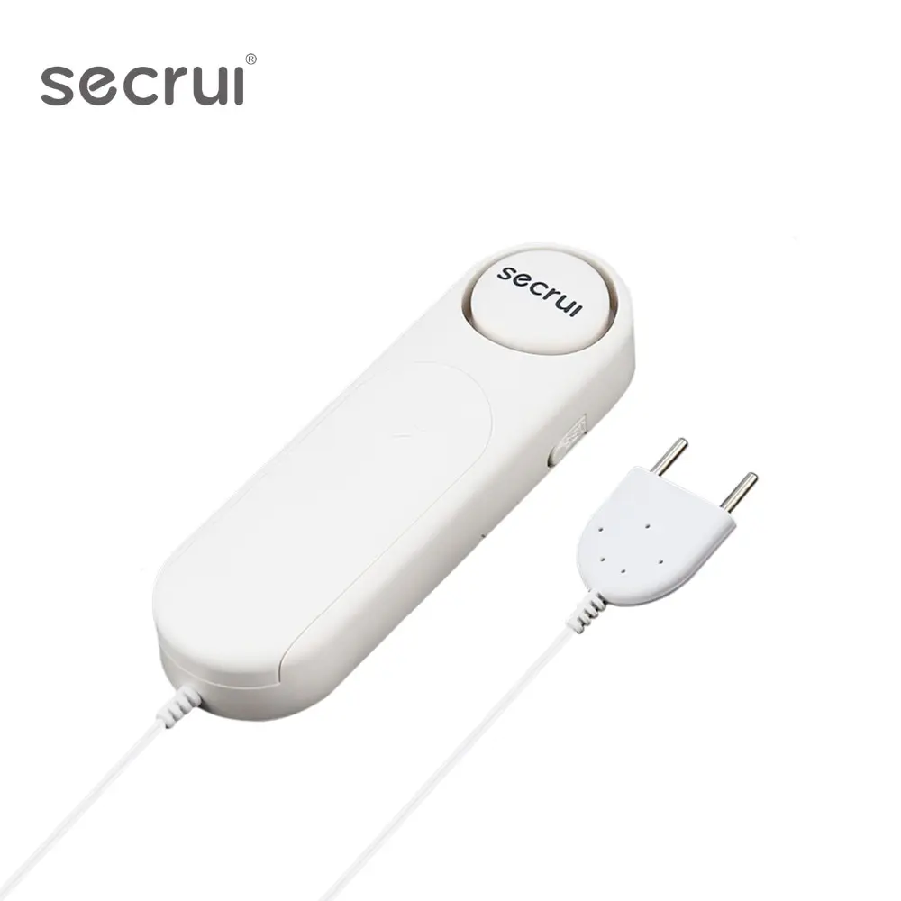 

secrui WD12 Portable Mini On-Site Water Leak Detector Home House Sensitive Security Alarm System Automatically Stop Alarming