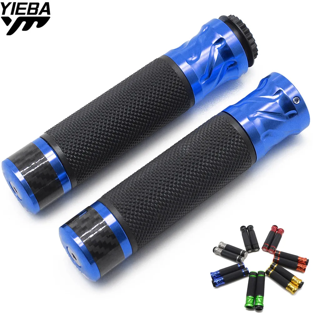 

22MM Univerdal Motorcycle Accessories Hand Grips Handle bar ends For YAMAHA YZF-R15 YZF600 R1 R6 R6S USA VERSION XJ6 DIVERSION