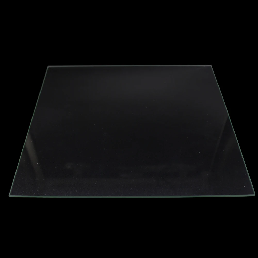 Мм 330*330*3 мм боросиликатного стекло плиты полированный край кровать с подогревом для DIY 3D принтеры запчасти