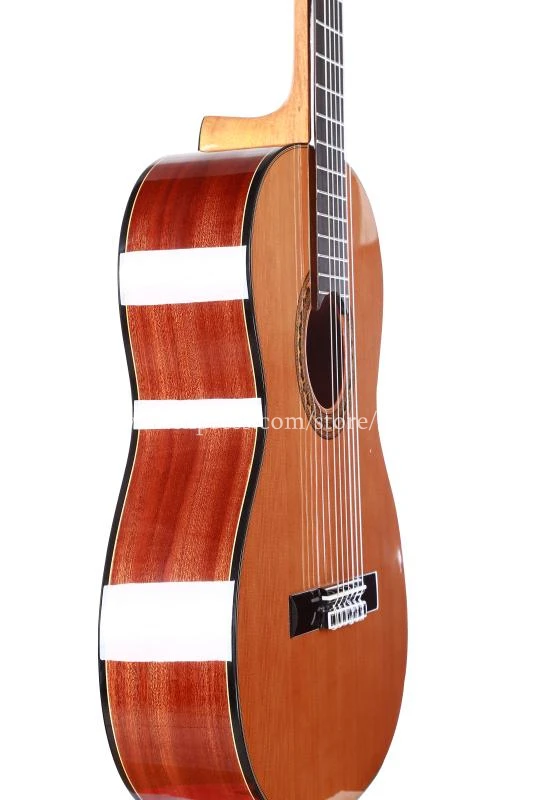 Professional 34/36 inch Acoustic Classical guitar With Solid Cedar Top/Magogany Body ,For traveling guitar,For child