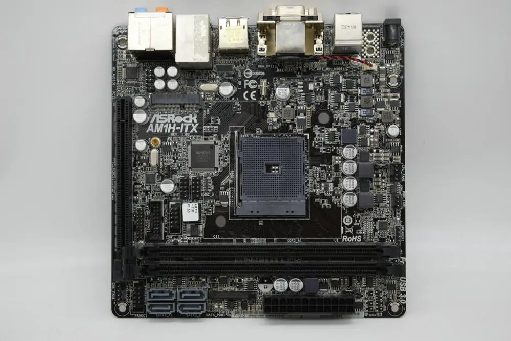 

FOR ASRock AM1H-ITX AM1/DDR3 DC power supply 17*17CM mini ITX Original Used motherboard