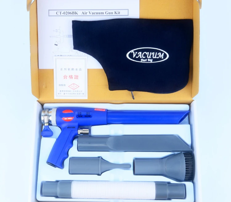 

Pneumatic air blow vacuum cleaner gun air blow suction gun kit air Tool