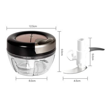 

400ml Pull String Manual Vegetable cutter Chopper Multifunctional Hand Speedy Garlic Vegetables Fruits Kitchen Gadget