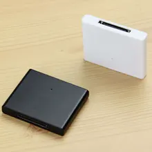 Беспроводной приемник Bluetooth V2.1 A2DP Музыка приемник адаптер для iphone 30-Pin Dock Динамик выделенный приемник Черный Белый