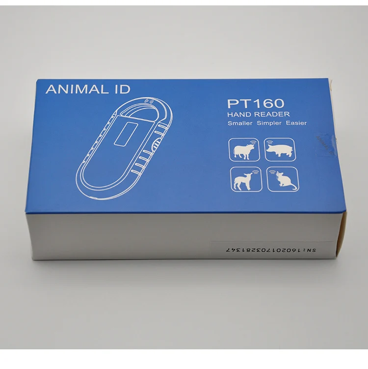 Лидер продаж ISO 11784/5 FDX-B животных ручной считыватель pet микрочип сканер Rfid считыватель 134,2 кГц с OLED Дисплей