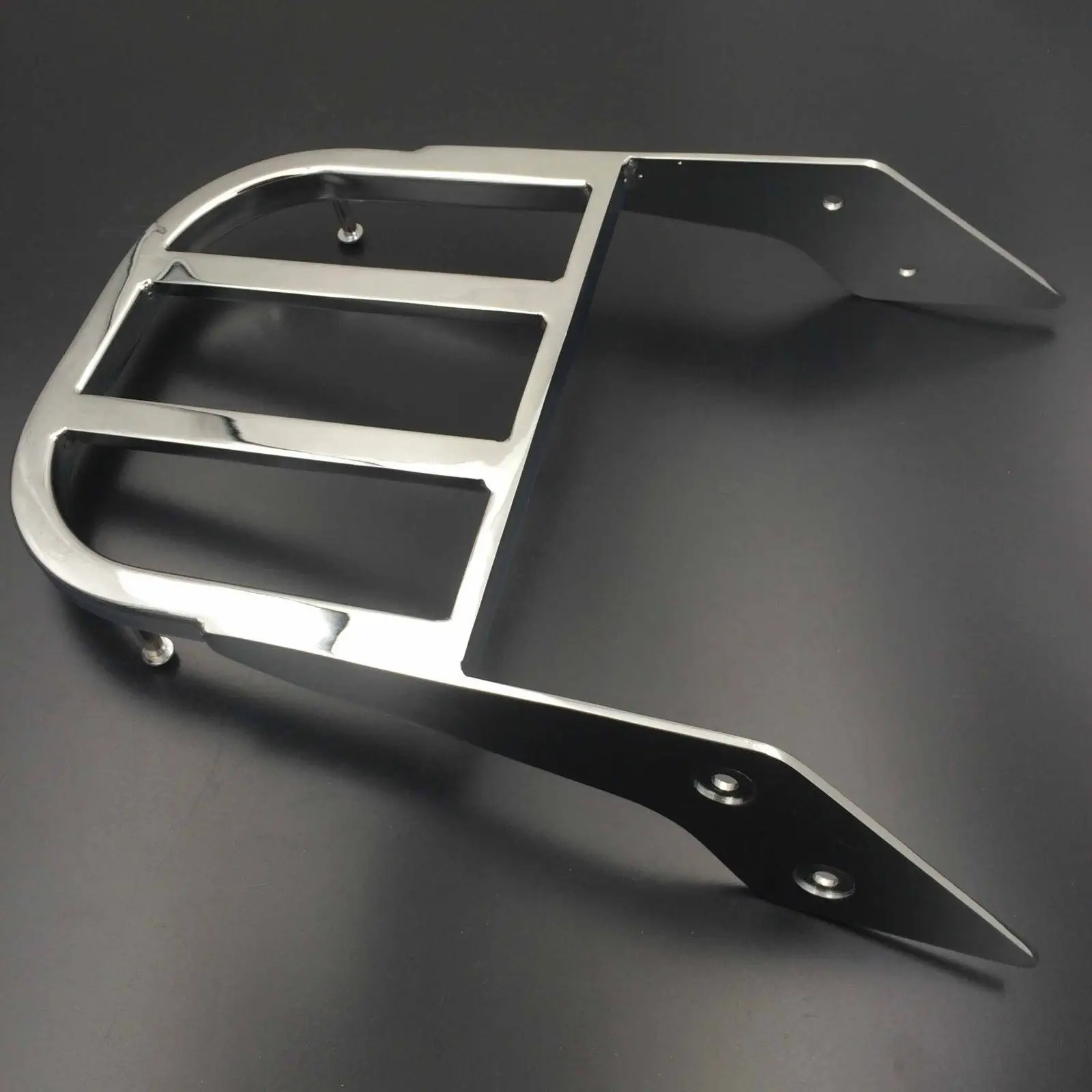 Chrome Sissy Bar Luggage Rack For 2003 2006 Honda VTX 1300 N 02 2008
