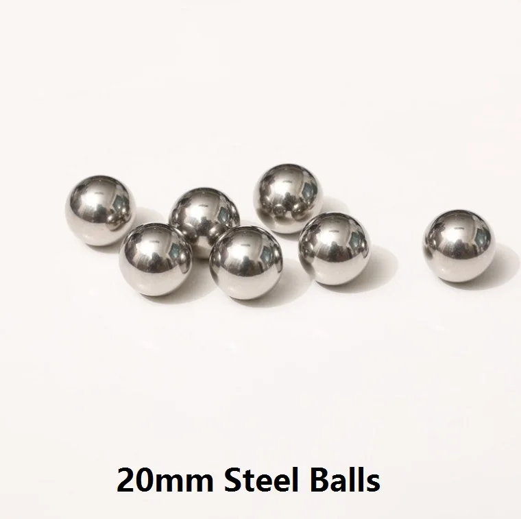 

1kg/lot (about 30pcs) Dia 20mm steel balls Diameter 20 mm Bearing balls Precision G10 Free Shipping