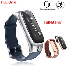 M6 HR Смарт Talkband Bluetooth гарнитуры Smart Сердечного ритма удаленного Камера вызова уведомления трекер Для женщин Для мужчин